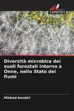 Diversità microbica dei suoli forestali intorno a Onne, nello Stato dei fiumi