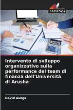 Intervento di sviluppo organizzativo sulla performance del team di finanza dell'Università di Arusha