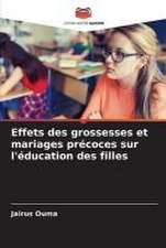 Effets des grossesses et mariages précoces sur l'éducation des filles