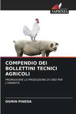 COMPENDIO DEI BOLLETTINI TECNICI AGRICOLI