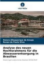 Analyse des neuen Rechtsrahmens für die Abwasserentsorgung in Brasilien