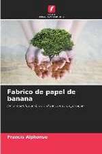 Fabrico de papel de banana