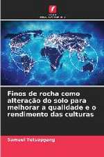 Finos de rocha como alteração do solo para melhorar a qualidade e o rendimento das culturas