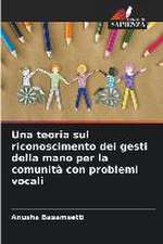 Una teoria sul riconoscimento dei gesti della mano per la comunità con problemi vocali