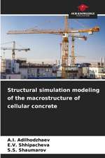 Structural simulation modeling of the macrostructure of cellular concrete