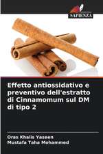 Effetto antiossidativo e preventivo dell'estratto di Cinnamomum sul DM di tipo 2