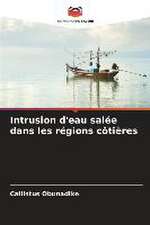 Intrusion d'eau salée dans les régions côtières