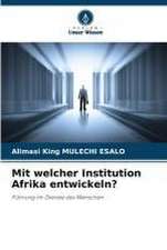 Mit welcher Institution Afrika entwickeln?