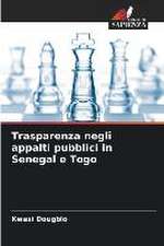 Trasparenza negli appalti pubblici in Senegal e Togo