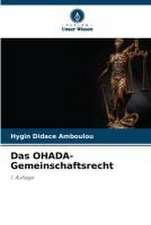 Das OHADA-Gemeinschaftsrecht