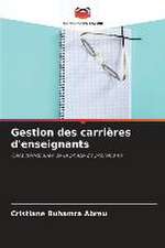 Gestion des carrières d'enseignants