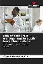 Human resources management in public health institutions