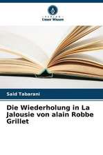 Die Wiederholung in La Jalousie von alain Robbe Grillet