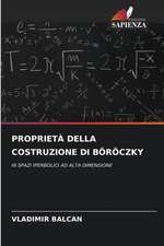 PROPRIETÀ DELLA COSTRUZIONE DI BÖRÖCZKY