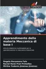 Apprendimento della materia Meccanica di base I