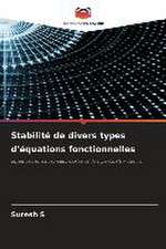 Stabilité de divers types d'équations fonctionnelles