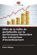 Effet de la taille du portefeuille sur la performance financière des entreprises d'investissement