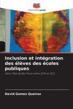 Inclusion et intégration des élèves des écoles publiques