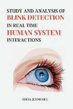 Study and Analysis of Blink Detection in Real Time Human System Interactions-eye