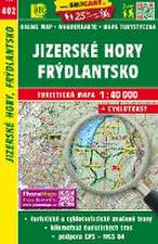 Wanderkarte Tschechien Jizerske hory, Frydlantsko 1 : 40 00