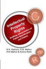 Ipr: Drafting, Interpretation of Patent Specifications and Claims