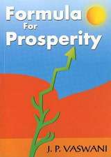 Formula for Prosperity