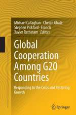 Global Cooperation Among G20 Countries: Responding to the Crisis and Restoring Growth