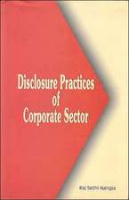 Disclosure Practices of Corporate Sector