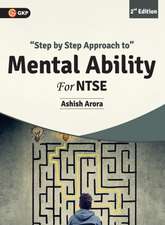 NTSE 2019 Step by Step Approach to Mental Ability by Ashish Arora