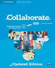 Collaborate Level 1 Teachers Book with Digital Pack English for Spanish Speakers Updated