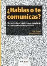 ¿Hablas o te comunicas?