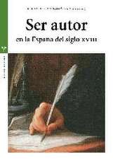 Ser autor en el siglo XVIII