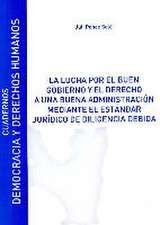 La lucha por el buen gobierno y el derecho a una buena administración