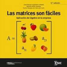 Las matrices son fáciles: Aplicación del álgebra en la empresa