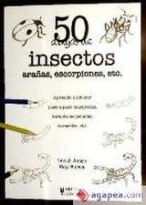 50 dibujos de insectos