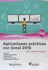 Aplicaciones prácticas con Excel 2016