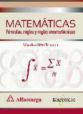 Matemáticas : fórmulas, reglas y reglas mnemotécnicas