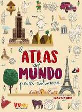 Atlas del mundo para colorear (vvkids)