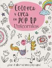 Colorea y crea tu pop-up. Unicornios