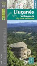 Llucanes map&hiking g. Voltreganes Parc Fluvial Llobregat