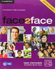 face2face for Spanish Speakers Upper Intermediate Student's Pack (Student's Book with DVD-ROM, Spanish Speakers Handbook with Audio CD, Online Workbook)