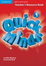 Quick Minds Level 1 Teacher's Resource Book Spanish Edition