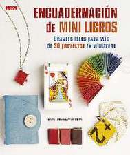 Encuadernación de mini libros