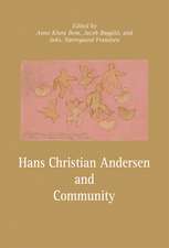 ANNE KLARA BOM: Hans Christian Andersen and Community