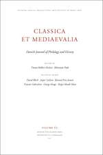 Classica et Mediaevalia Volume 62: Danish Journal of Philology and History