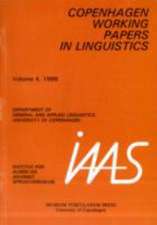 Copenhagen Working Papers in Linguistics