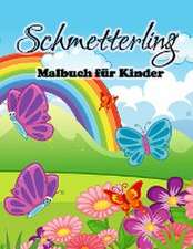 K, E: Schmetterling-Malbuch für Kinder