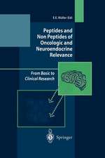 Peptides and Non Peptides of Oncologic and Neuroendocrine Relevance: From Basic to Clinical Research