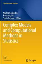 Complex Models and Computational Methods in Statistics