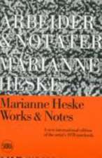 Marianne Heske: Works and Notes